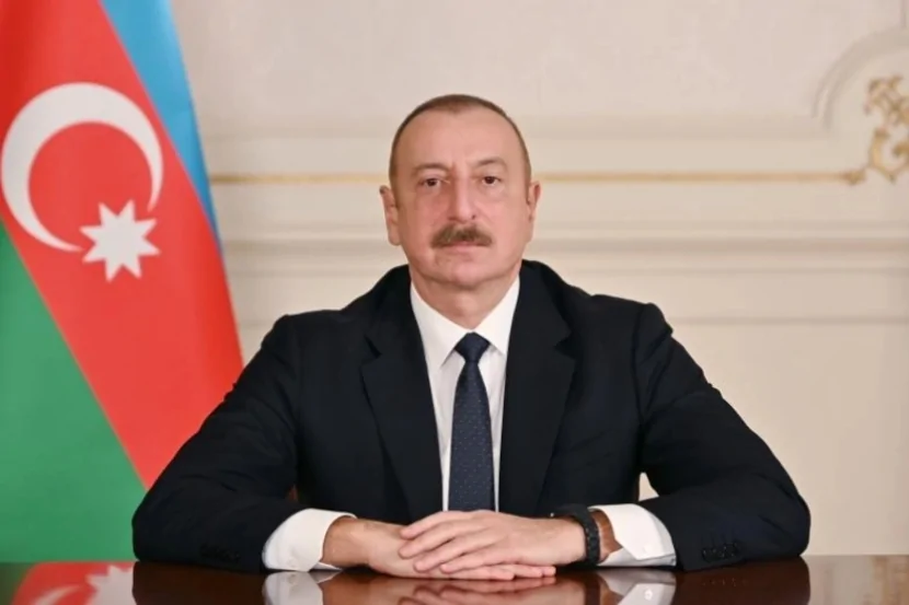 İlham Əliyev Dövlət Bayrağı Günü münasibətilə paylaşım edib