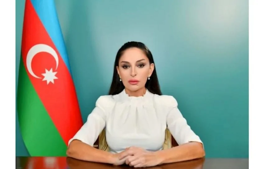 Mehriban Əliyeva Dövlət Bayrağı Günü münasibətilə paylaşım etdi