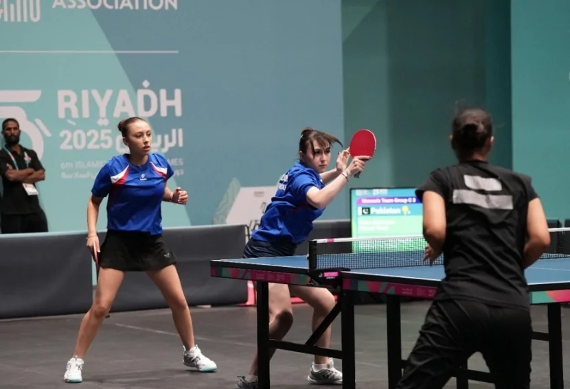 Azərbaycanın stolüstü tennis yığması İslamiadada yarımfinala yüksəldi 