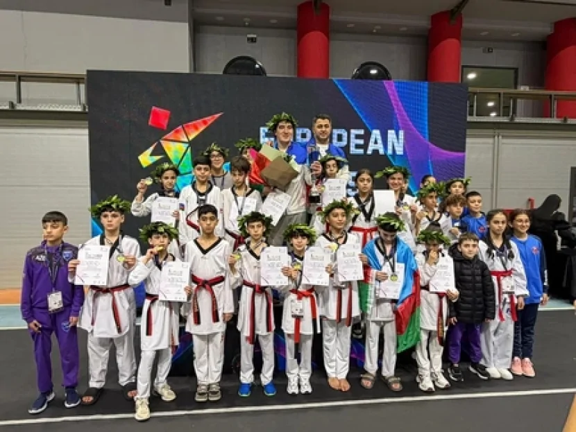 Azərbaycan taekvondoçuları 15 MEDAL QAZANDI