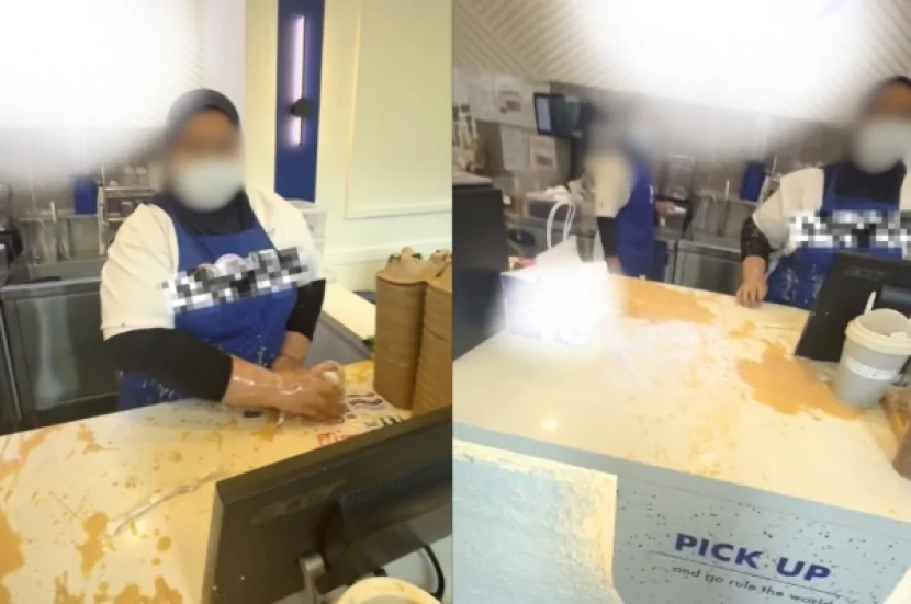 Kafedə dava viral OLDU