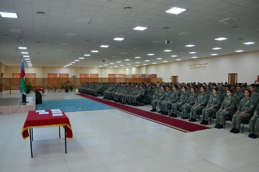 “Ehtiyat zabit hazırlığı kursu”nun NÖVBƏTİ BURAXILIŞI