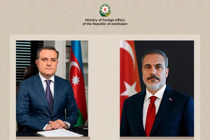 Ceyhun Bayramovla Hakan Fidan arasında telefon danışığı olub 