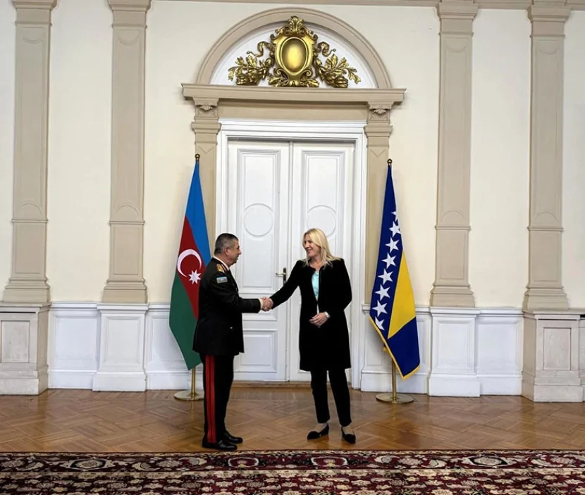 Zakir Həsənov Bosniya və Herseqovinada