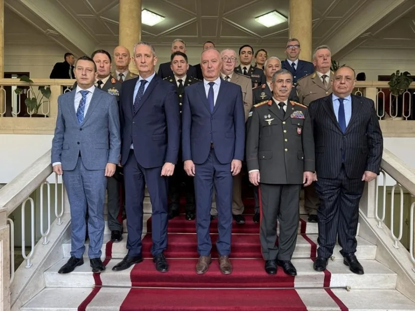 Azərbaycan ilə Bosniya və Herseqovina arasında hərbi əməkdaşlıq məsələləri müzakirə olundu - FOTOLAR