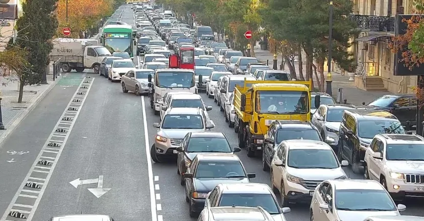 Bakının bu yollarında TIXAC var