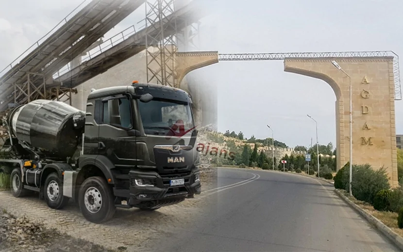 Fəhlə betonqarışdıran maşının altında qalıb ÖLDÜ