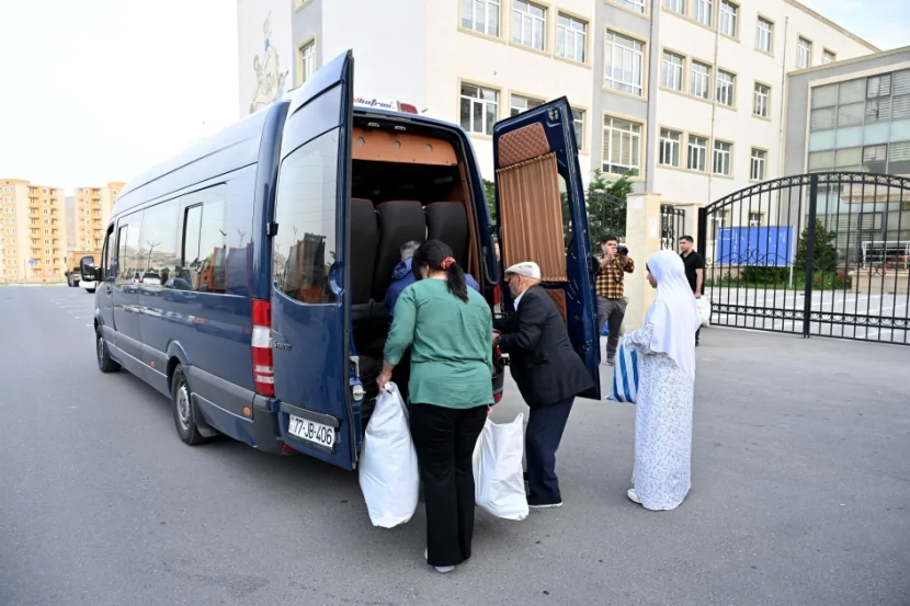 Xocalıya növbəti köç karvanları YOLA SALINDI