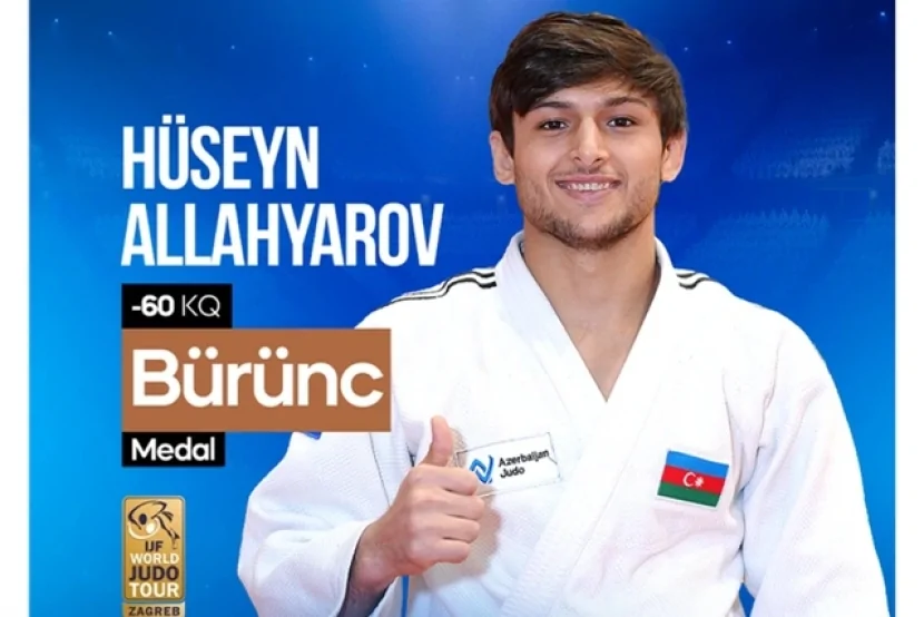 Azərbaycan cüdoçusu Qran-pri turnirində bürünc medal qazanıb 