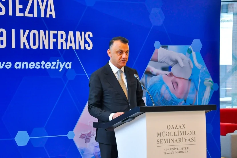 Zəruri cərrahiyyə və anesteziya xidmətlərinin təşkili üzrə I konfrans keçirilib - FOTOLAR