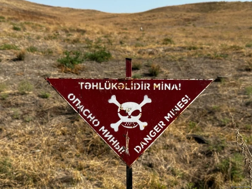 Qazaxda mina partladı- 1 nəfər yaralandı