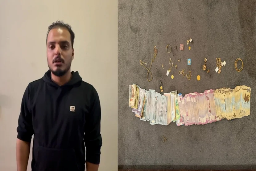 70 min manat və qızıl əşyaları oğurlayan şəxs saxlanılıb