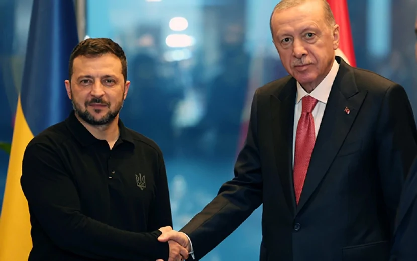 Zelenski Ərdoğanla görüşmək üçün Ankaraya gedib