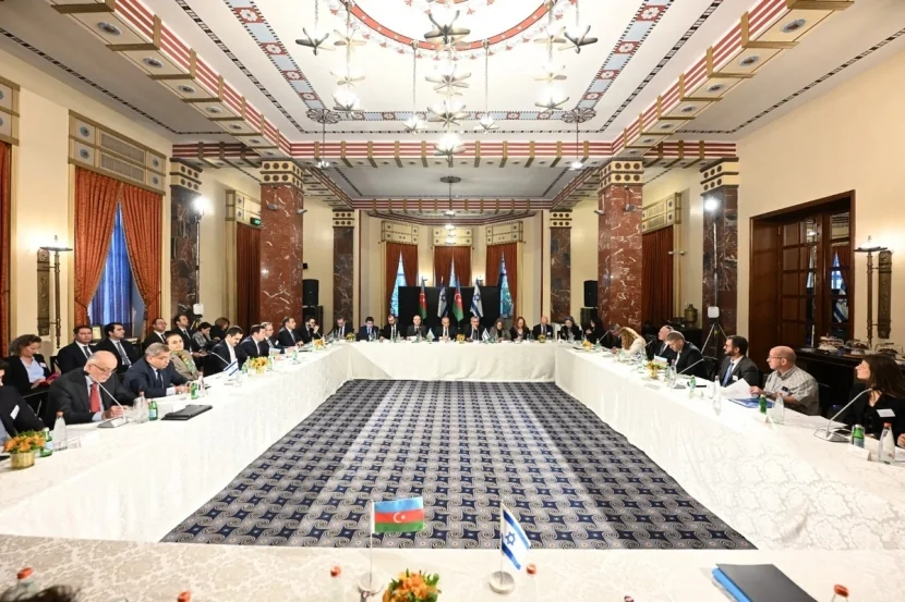 Azərbaycan və İsrail hökumətləri arasında Birgə Komissiyanın 4-cü iclası keçirilib - FOTOLAR
