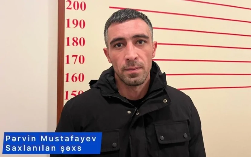 Pərvin Mustafayev narkotiklə SAXLANILDI