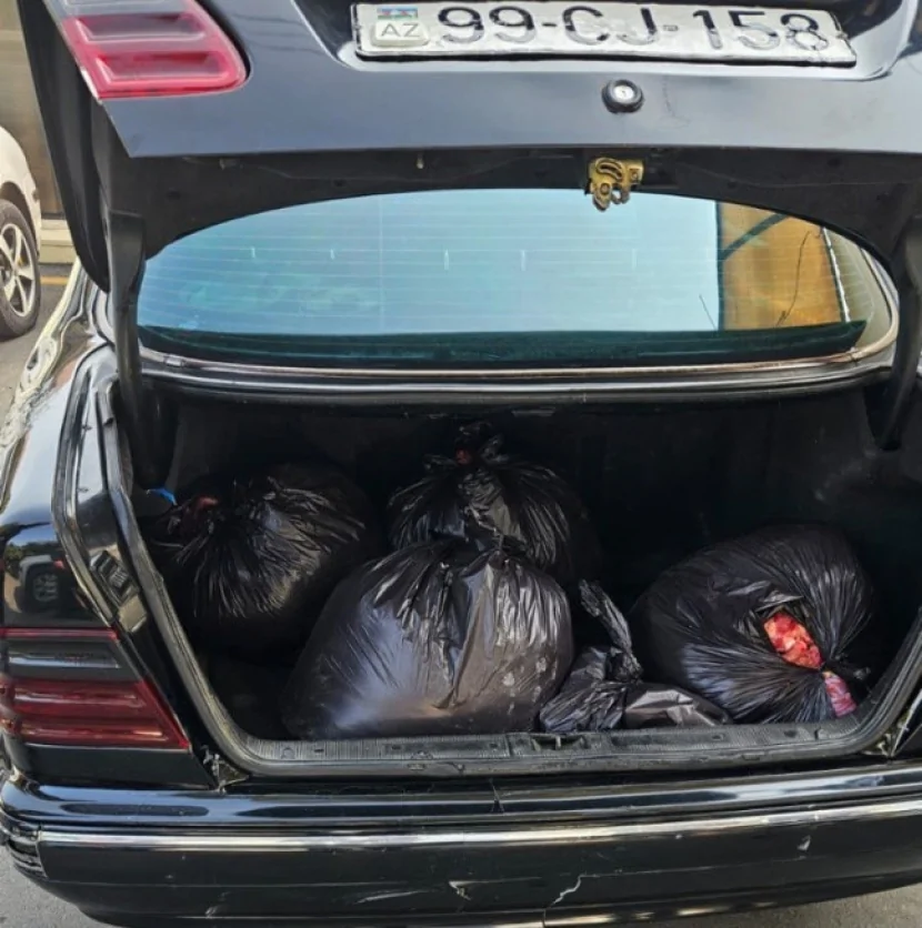 154 kiloqram at əti  mal əti adı ilə SATILIRMIŞ...