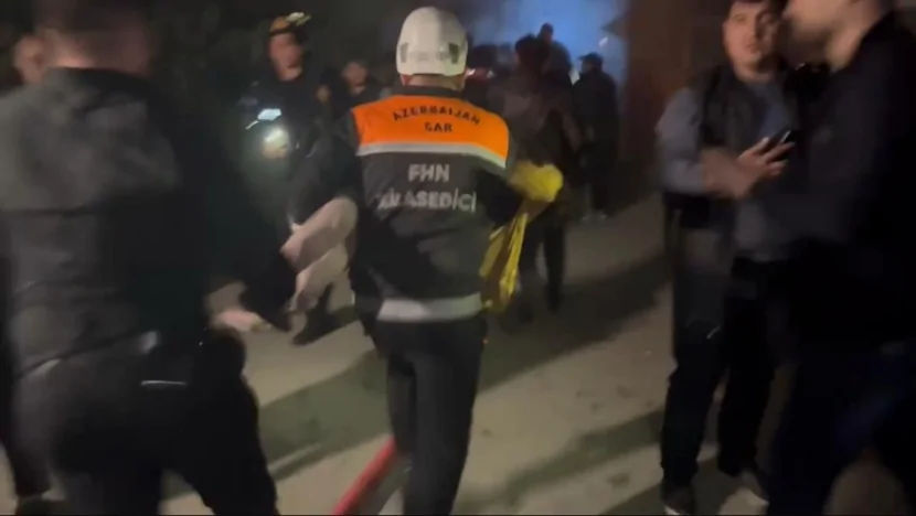 Yasamalda yanğında 3 nəfər tüstüdən ÖLDÜ - YENİLƏNİB