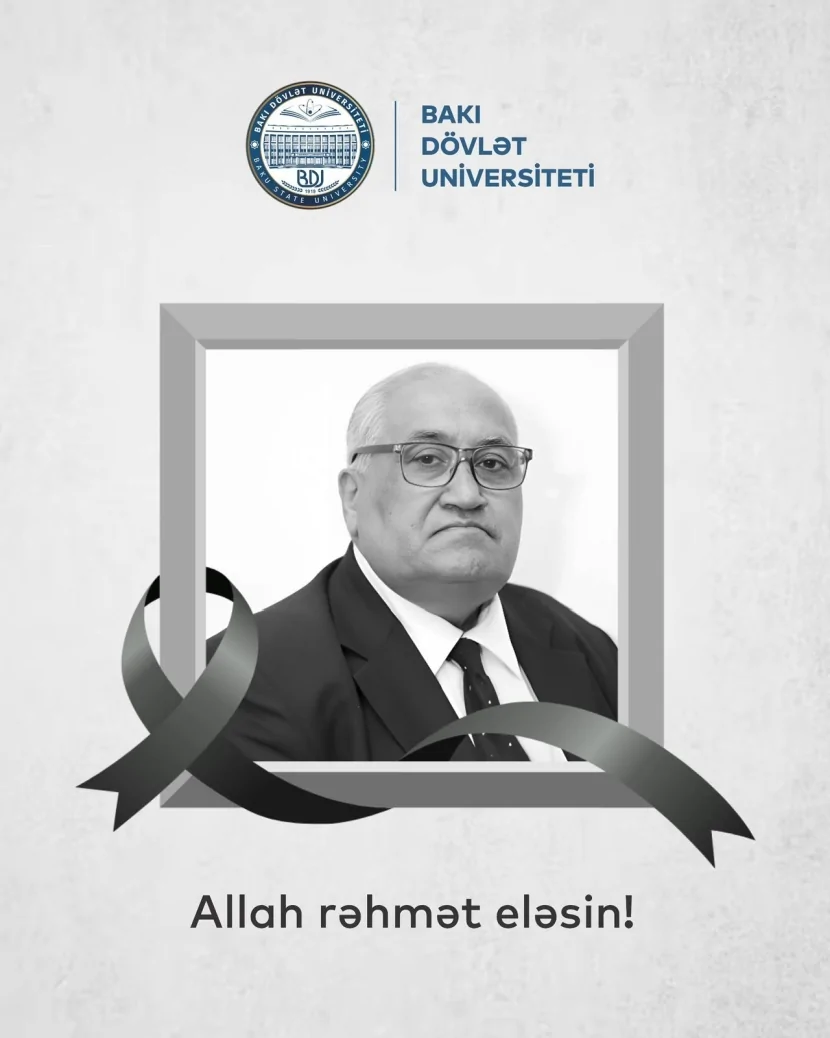 Tanınmış professor VƏFAT EDİB