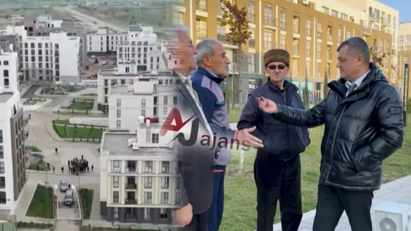 Füzulidə yaşayış binasını su basıb?