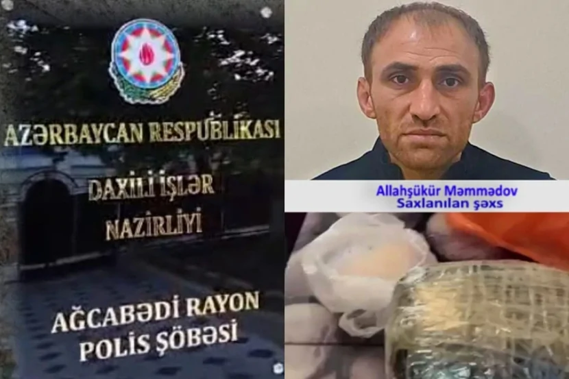 Aǧcabədidə iki kiloqramdan artıq narkotik aşkarlandı