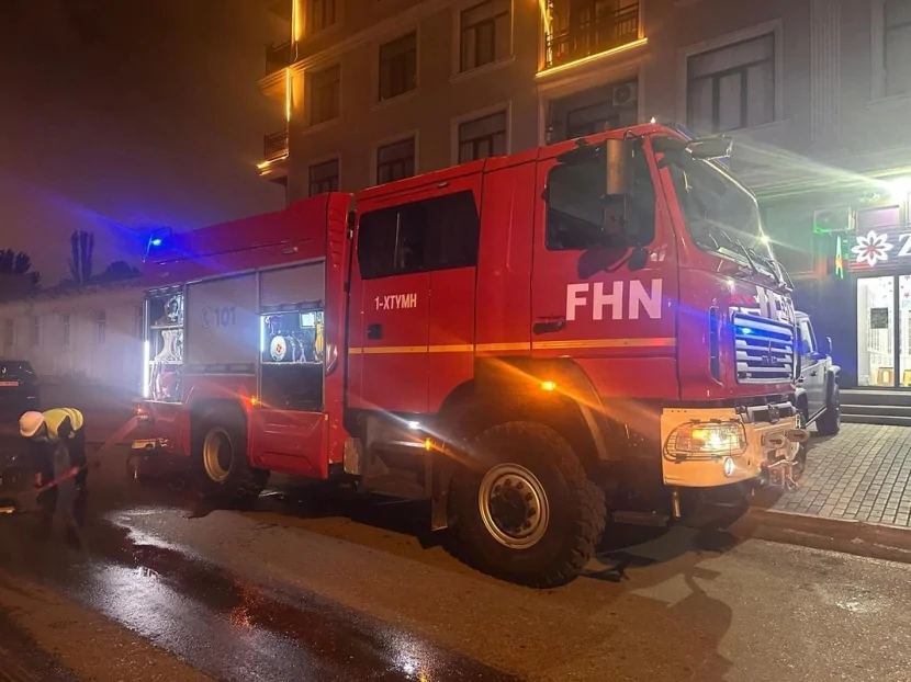 Nərimanovdakı çoxmərtəbəli binada yanğın SÖNDÜRÜLDÜ