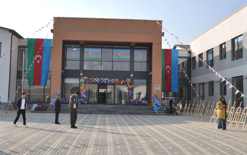 Horovluda yeni məktəb fəaliyyətə BAŞLADI