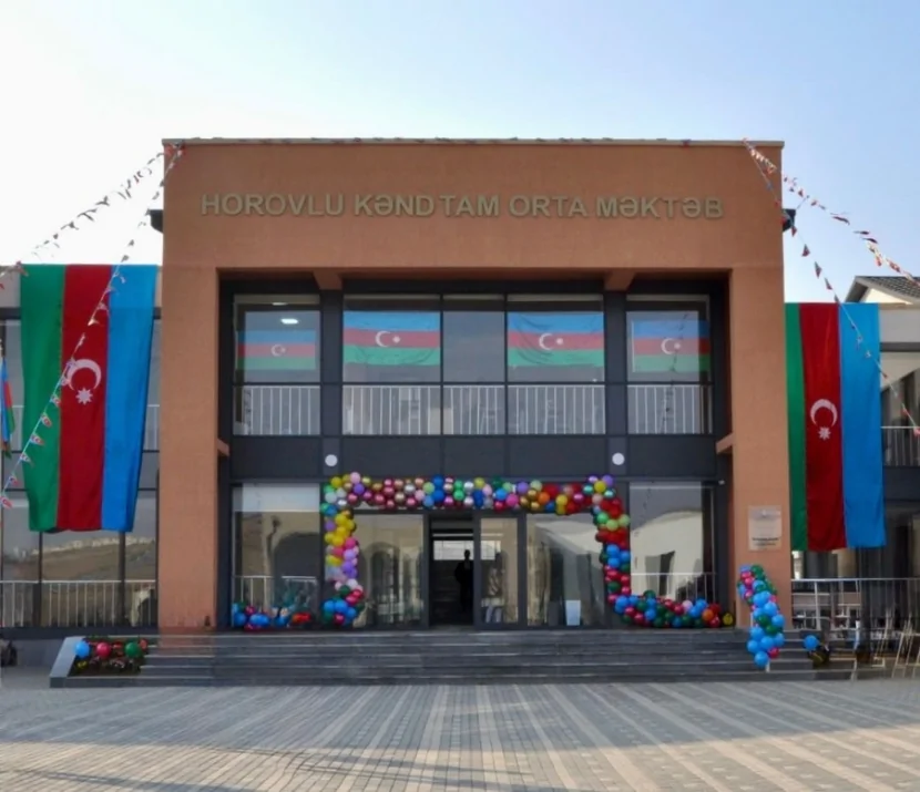 Horovluda yeni məktəb fəaliyyətə başladı
