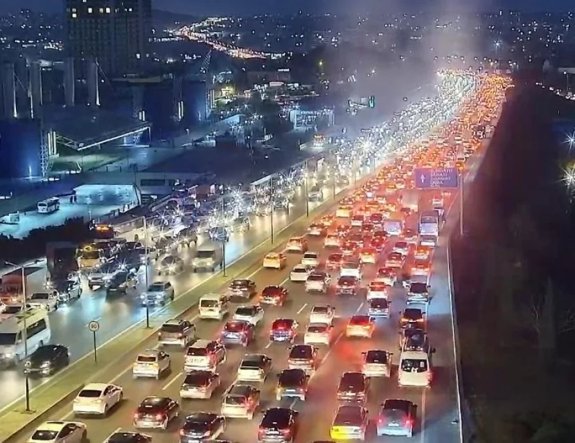 Hazırda Bakıda tıxac var