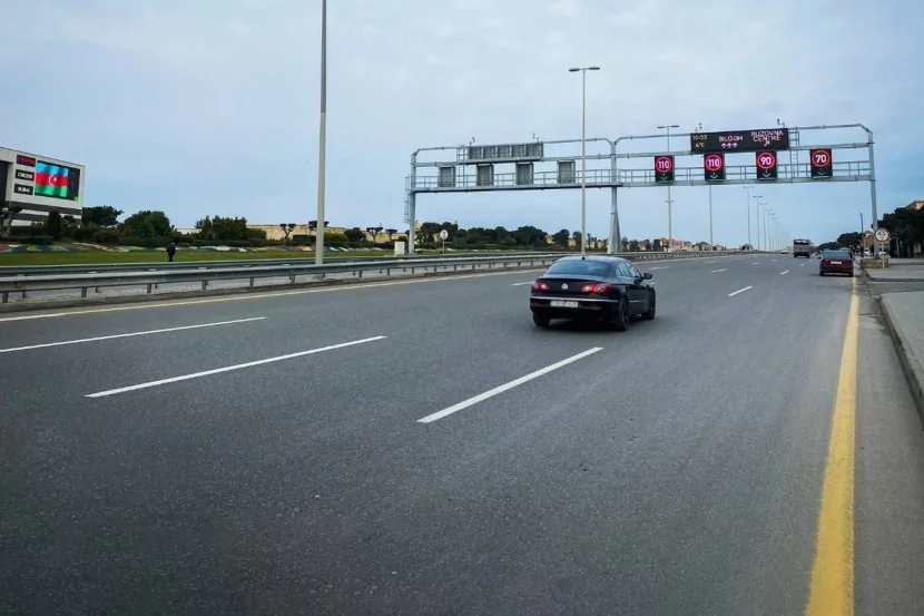 Aeroport yolundakı qəzanın ANBAAN GÖRÜNTÜLƏRİ