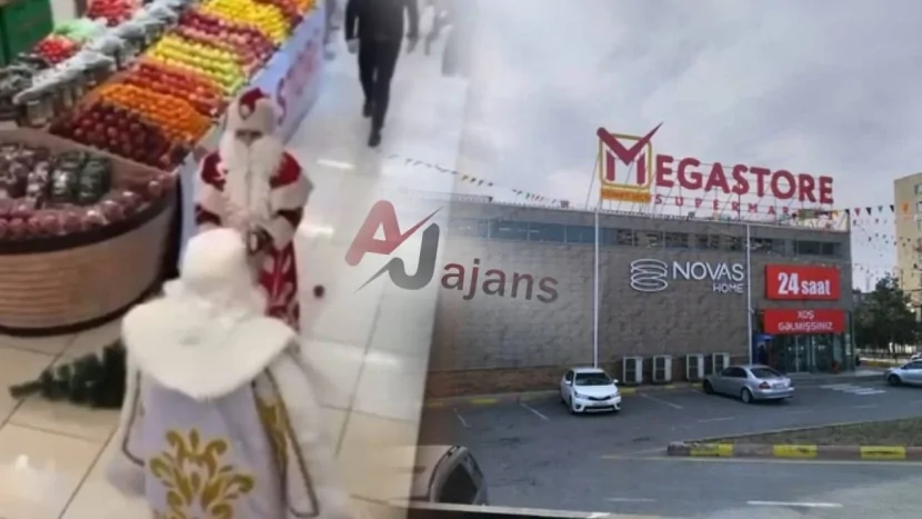 \"Megastore\"da şaxta babalar arasında dava – Video