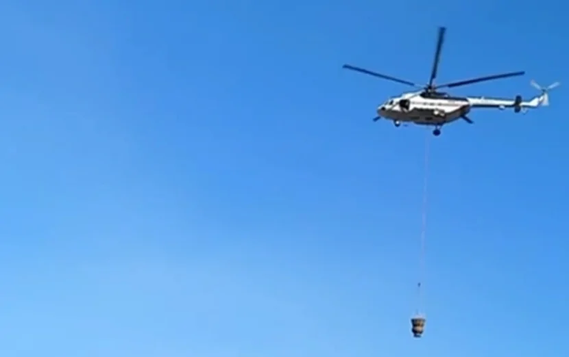 Kəlbəcər və Laçında yanğın - Helikopterlər cəlb edildi