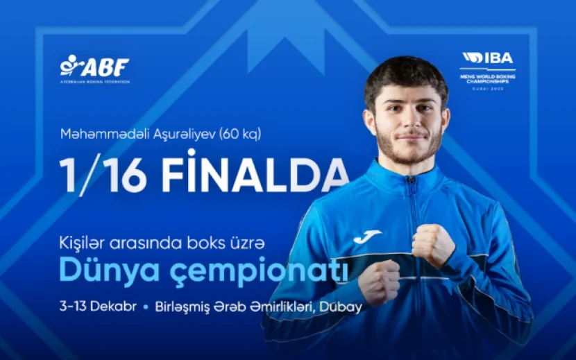 Boksçumuz dünya çempionatına qələbə ilə başladı