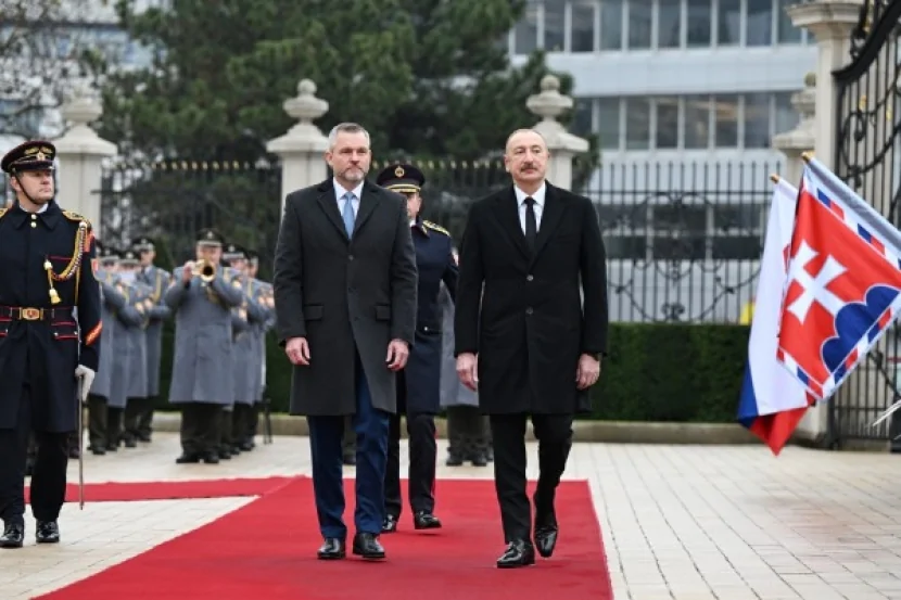 İlham Əliyevin rəsmi qarşılanma mərasimi oldu