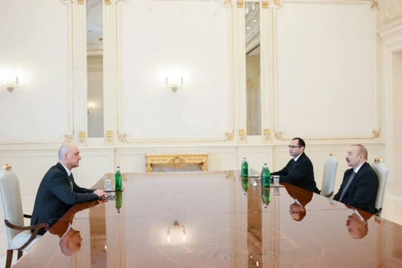 İlham Əliyev QƏBUL KEÇİRDİ