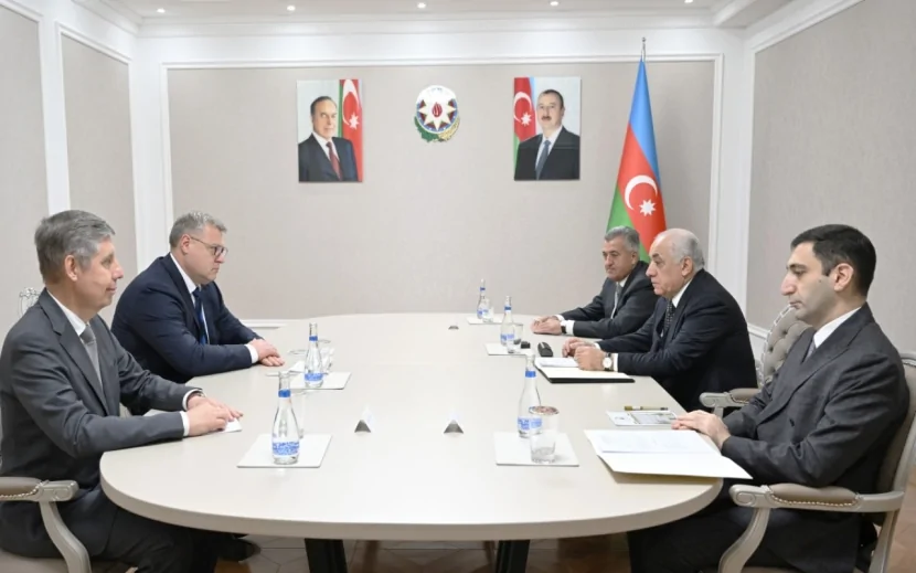 Əli Əsədov Həştərxan vilayətinin qubernatoru ilə görüşdü