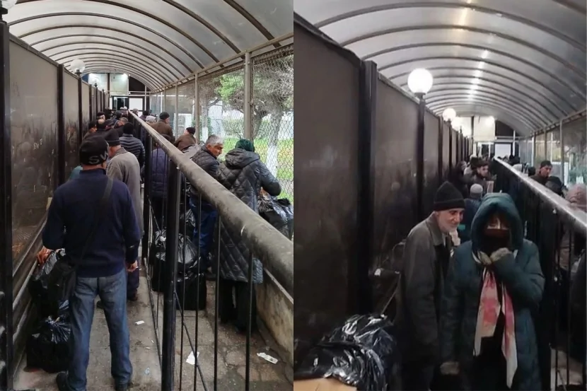 Naxçıvandan gələnlər gömrük postunda saatlarla gözləyiblər - SƏBƏB açıqlandı