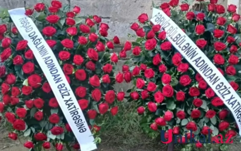 Rəşad Dağlı Kərimin dəfninə əklil göndərdi