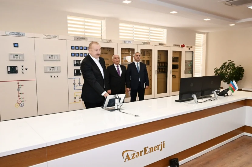 “Xankəndi-1” elektrik yarımstansiyası istismara verildi - FOTOLAR