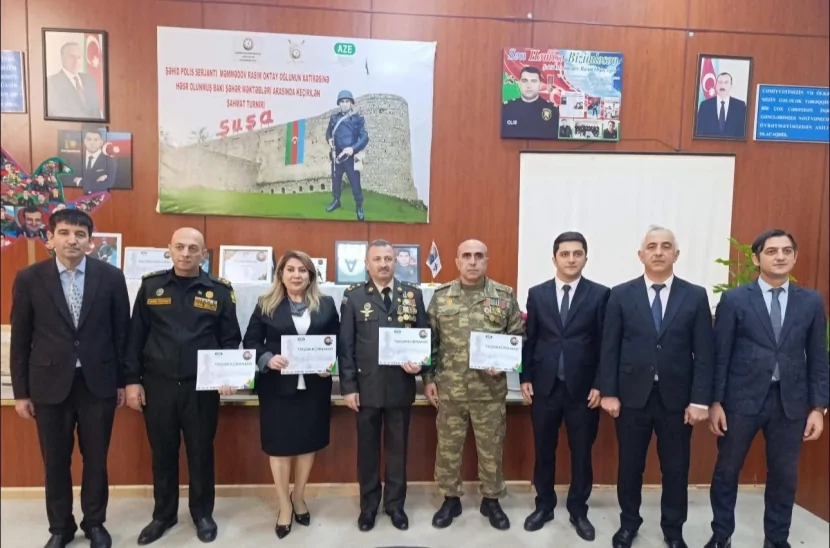 254 nömrəli məktəbdə şəhid xatirəsinə həsr olunmuş TURNİR KEÇİRİLİB