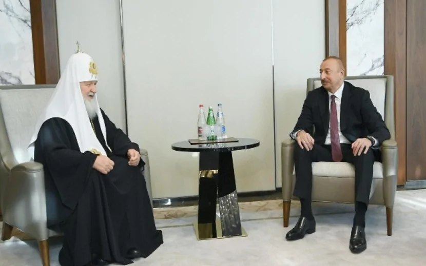 Patriarx Kirill İlham Əliyevi təbrik etdi