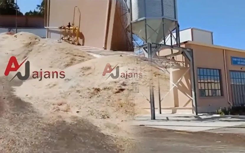 Naxçıvanda yandırıldığı deyilən taxıl ELEVATORLARI