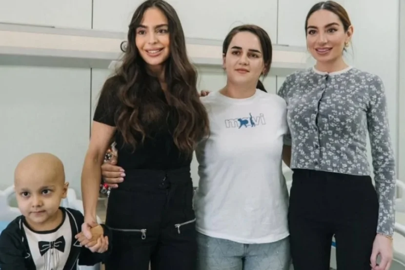 Leyla Əliyeva və Arzu Əliyeva Milli Onkologiya Mərkəzini ziyarət ediblər