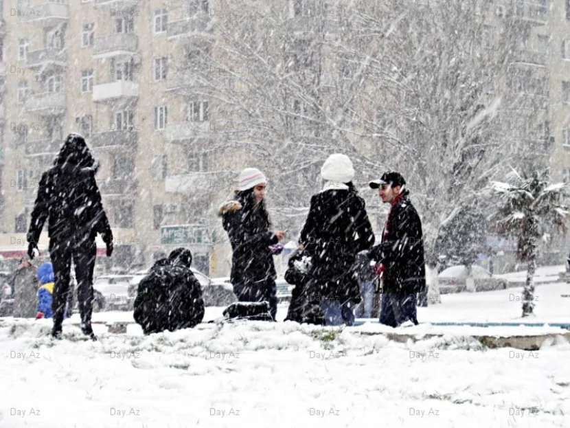 20 dərəcəyədək şaxta: FAKTİKİ HAVA