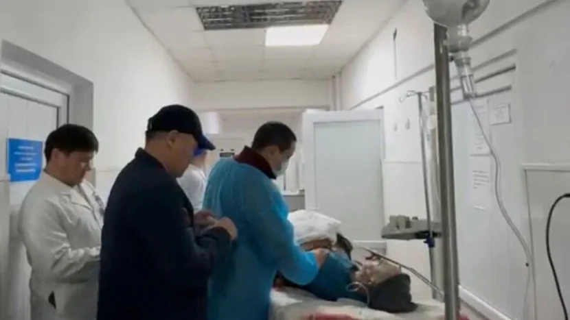 Qırğızıstanda qocalar evində yanğın - Xəsarət alanlar var