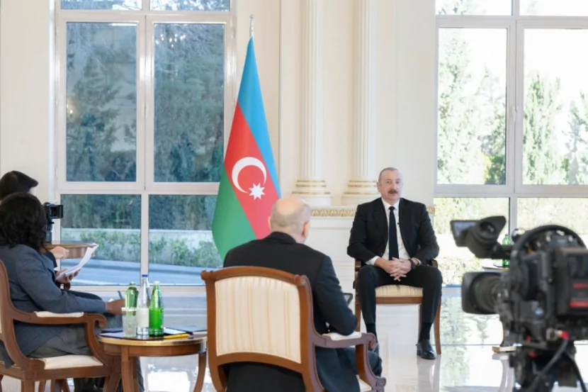 Prezidentin müsahibəsi beynəlxalq mediada GENİŞ İŞIQLANDIRILDI