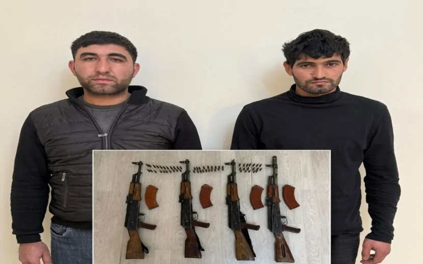 Silah alveri edən şəxslər tutuldu