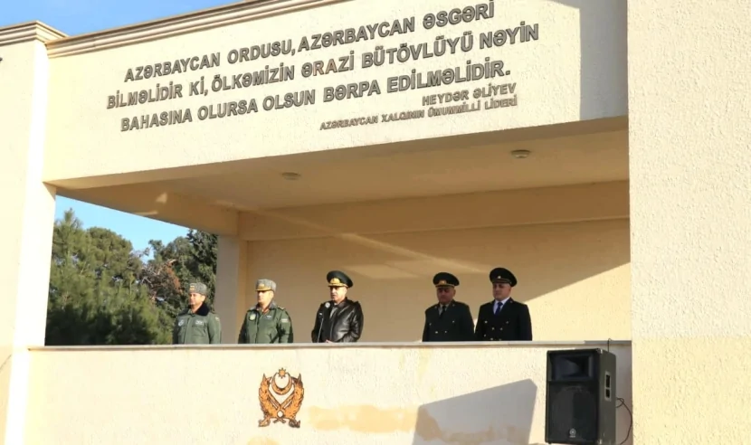 Bəhruz Əhmədov hərbi qulluqçularla GÖRÜŞÜB