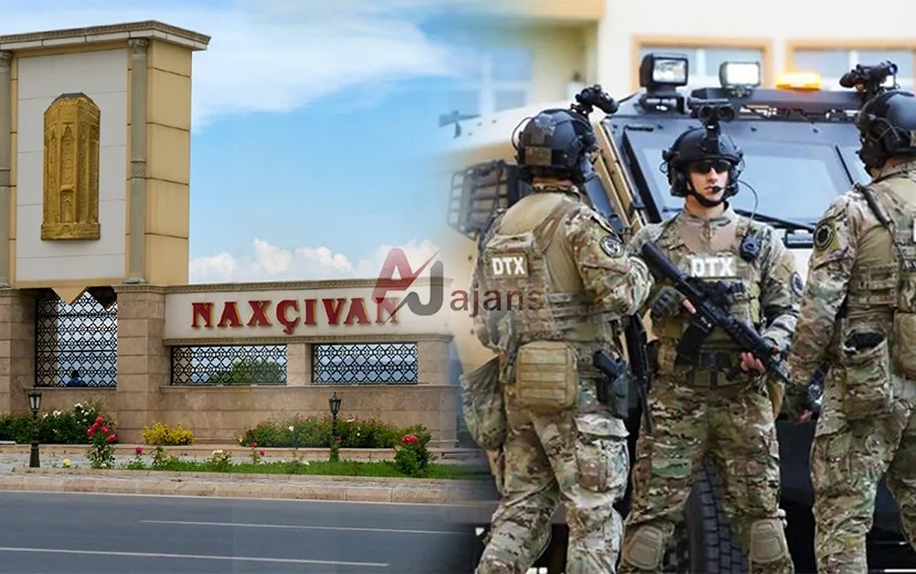 Naxçıvanda xarici ölkəyə casusluq edən saxlanılıb. Odlu silah hissələri...