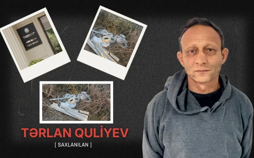 İşlədiyi obyektdən oğurluq edən usta SAXLANILDI