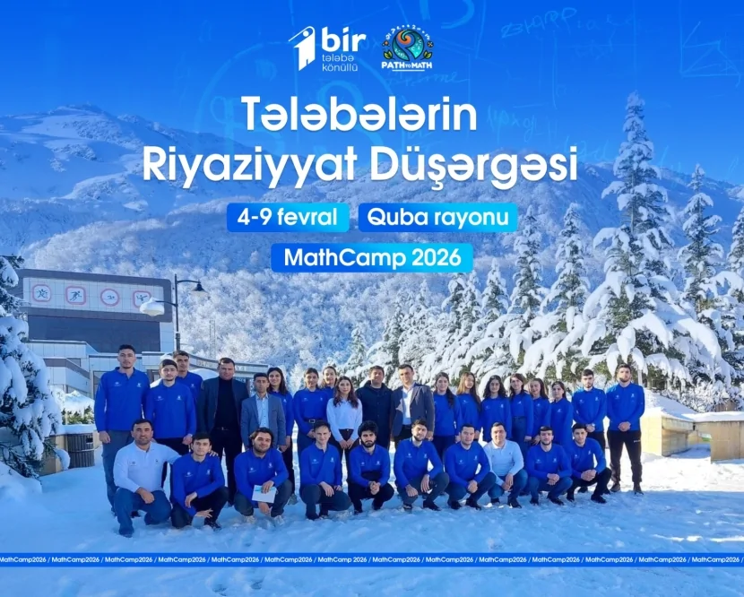Qubada tələbələr üçün “MathCamp 2026” qış düşərgəsi KEÇİRİLƏCƏK